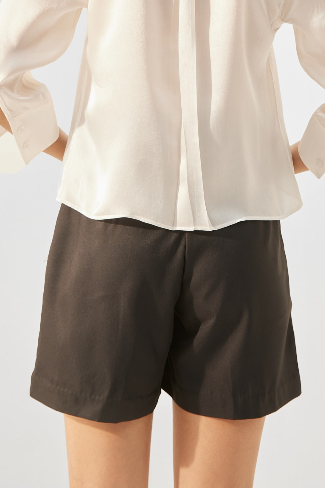 Black Cotton Short